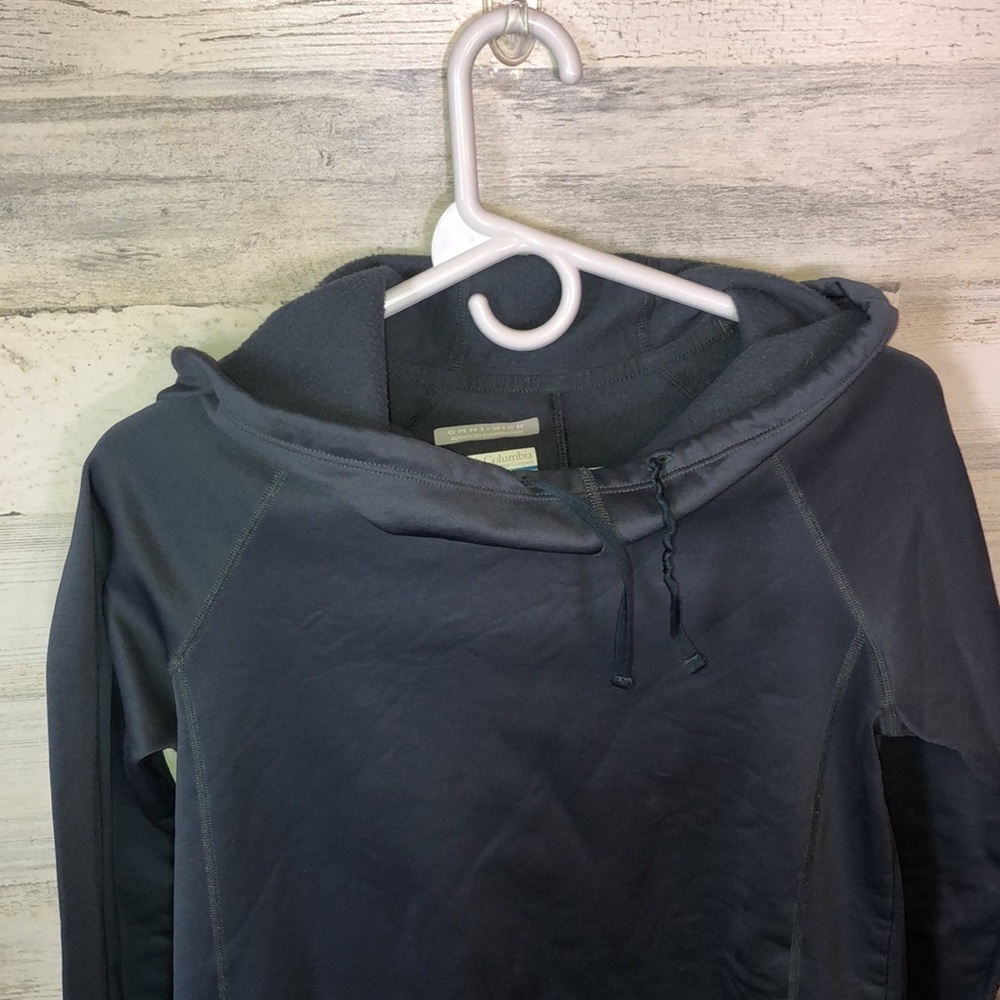 Columbia sweatshirt Omni-wick advanced evaporation grey cowl neck hoodie… - Picture 3 of 7